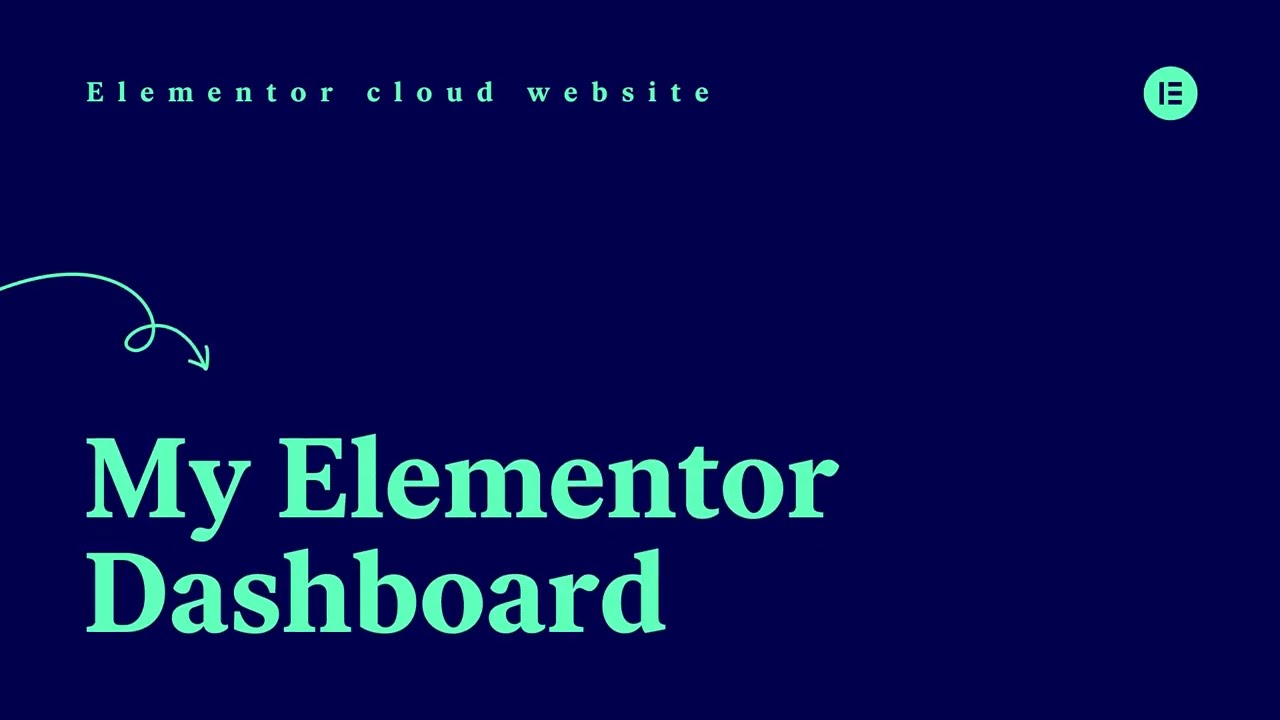 My Elementor dashboard