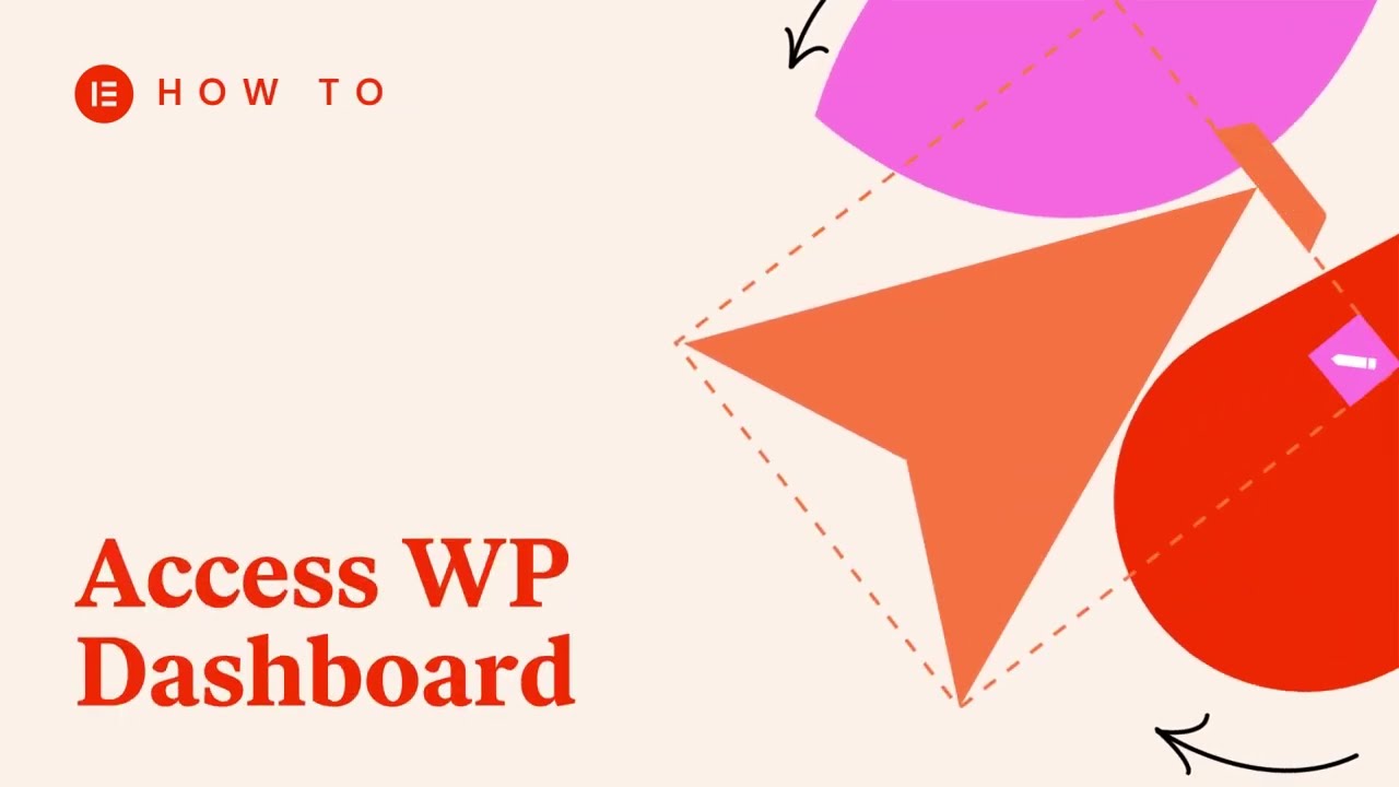 How to access the WordPress dashboard